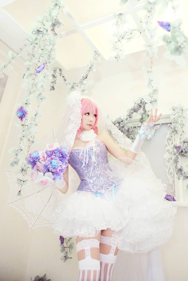 Cosplay福利/东方Project西行寺幽幽子 萝莉巨乳美腿cosplay福利