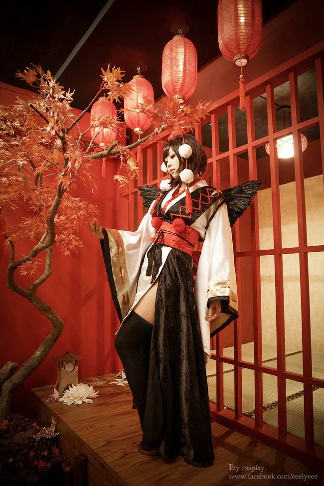 Cosplay福利/东方Project射命丸文 萝莉黑丝cosplay福利