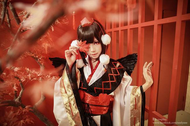 Cosplay福利/东方Project射命丸文 萝莉黑丝cosplay福利