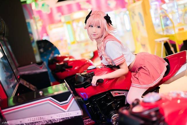 Cosplay福利/白丝过膝袜 Fate/Grand Order 阿斯托尔福COSPLAY cn:KaYa-萱