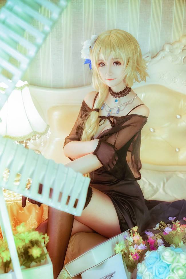 Cosplay福利/黑丝绝对领域御姐 Fate/Grand Order 贞德COSPLAY美图欣赏 cn:yui金鱼
