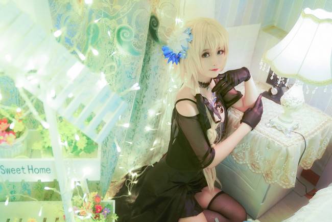 Cosplay福利/黑丝绝对领域御姐 Fate/Grand Order 贞德COSPLAY美图欣赏 cn:yui金鱼