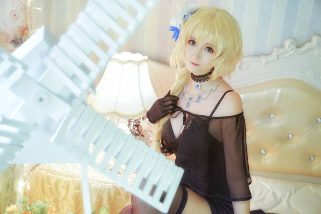 Cosplay福利/黑丝绝对领域御姐 Fate/Grand Order 贞德COSPLAY美图欣赏 cn:yui金鱼