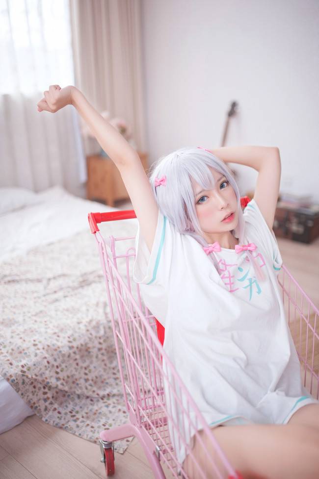 Cosplay福利/美丽睡衣少女 埃罗芒阿老师和泉纱雾COSPLAY