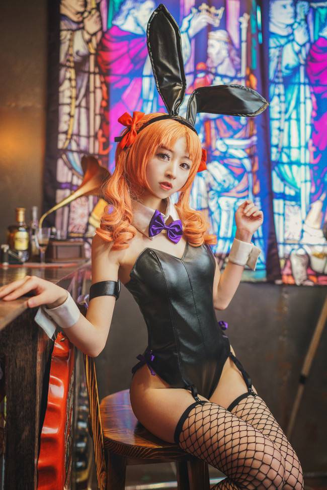 Cosplay福利/性感兔女郎 某科学的超电磁炮 御坂美琴COSPLAY美图欣赏 cn:雪瞳 白井黑子 cn:丸子