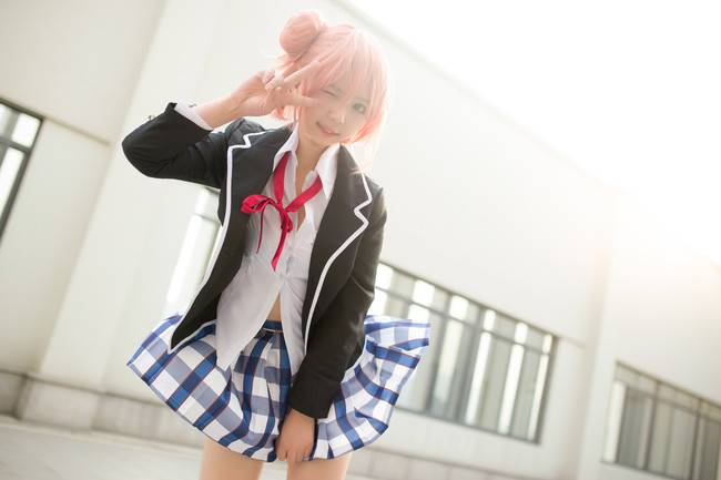 Cosplay福利/《轻舞飞扬的裙角》我的青春恋爱喜剧果然有问题 由比滨结衣COSPLAY美图欣赏 cn:闪月半