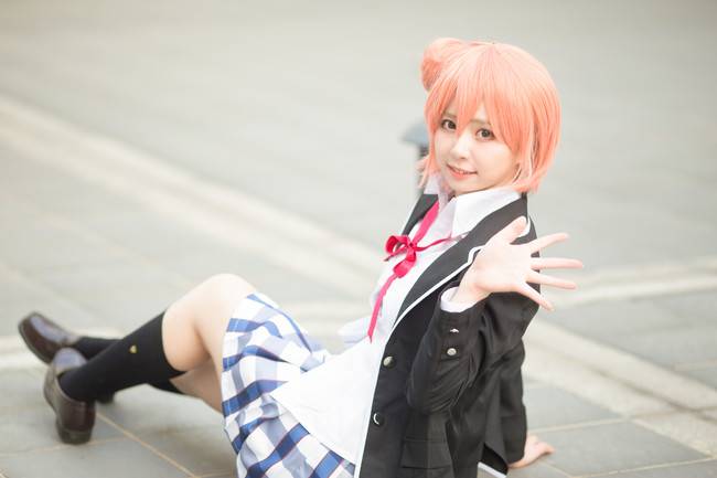 Cosplay福利/《轻舞飞扬的裙角》我的青春恋爱喜剧果然有问题 由比滨结衣COSPLAY美图欣赏 cn:闪月半