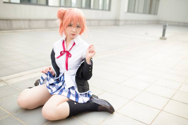 Cosplay福利/《轻舞飞扬的裙角》我的青春恋爱喜剧果然有问题 由比滨结衣COSPLAY美图欣赏 cn:闪月半