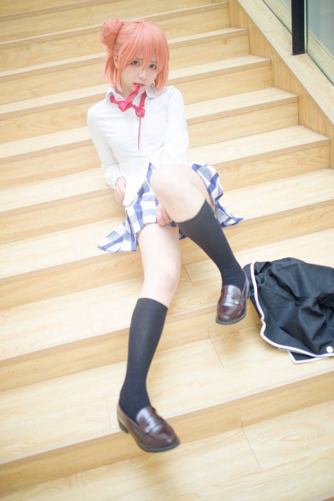 Cosplay福利/《轻舞飞扬的裙角》我的青春恋爱喜剧果然有问题 由比滨结衣COSPLAY美图欣赏 cn:闪月半