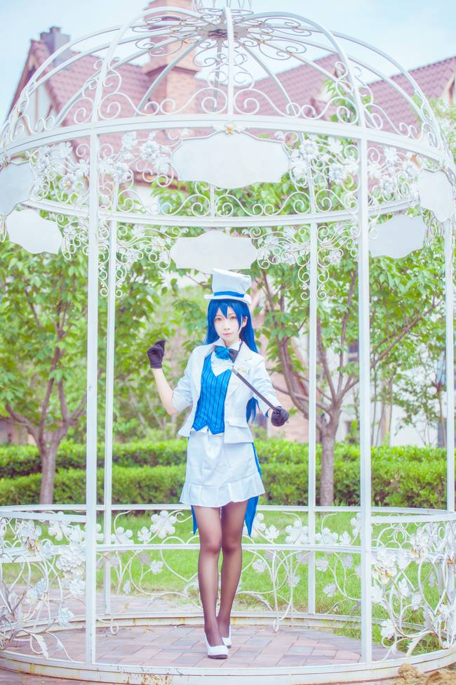 Cosplay福利/Love Live!绚濑绘里cosplay美女黑丝御姐福利