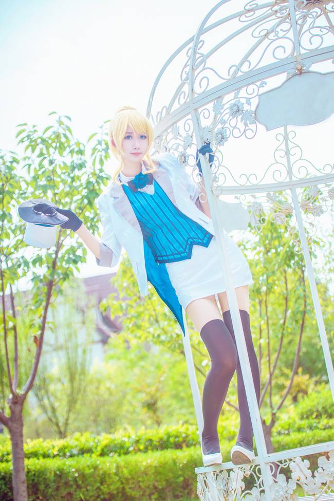 Cosplay福利/Love Live!绚濑绘里cosplay美女黑丝御姐福利