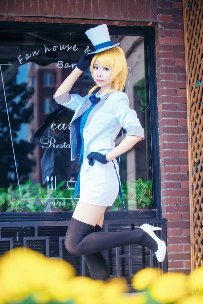 Cosplay福利/Love Live!绚濑绘里cosplay美女黑丝御姐福利