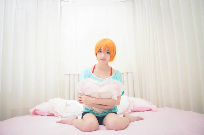 Cosplay福利/Love Live!星空凛 贫乳萝莉私房cosplay福利