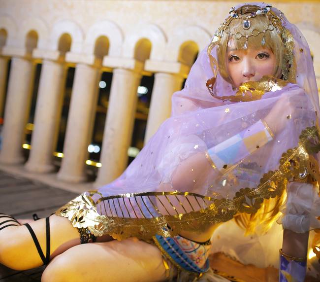 Cosplay福利/Love Live!南小鸟 火辣美女裸足 性感御姐女王