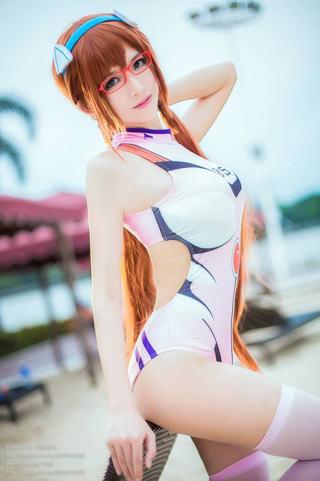 Cosplay福利/新世纪福音战士 真希波 性感御姐水着cosplay福利