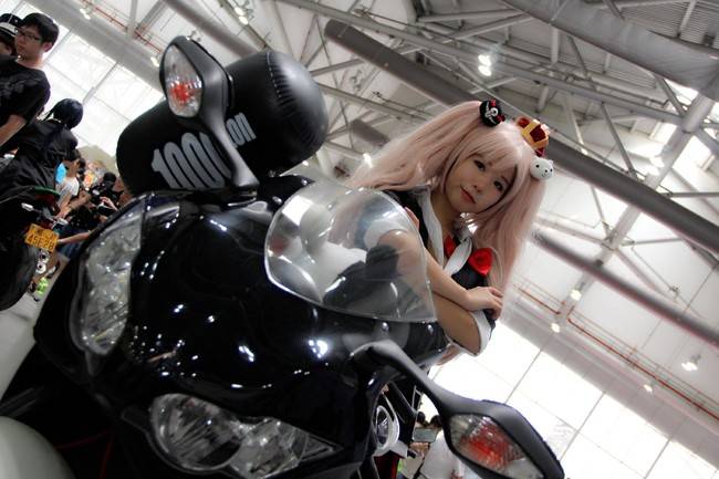 Cosplay福利/弹丸论破江之岛盾子 美女巨乳cosplay福利