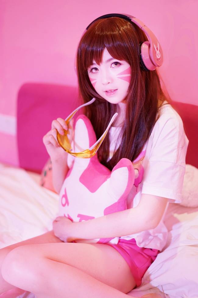 Cosplay福利/守望先锋DVa 二次元萝莉私房cosplay福利
