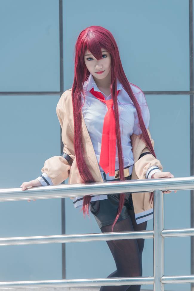 Cosplay福利/命运石之门牧濑红莉栖 御姐性感黑丝高跟美腿