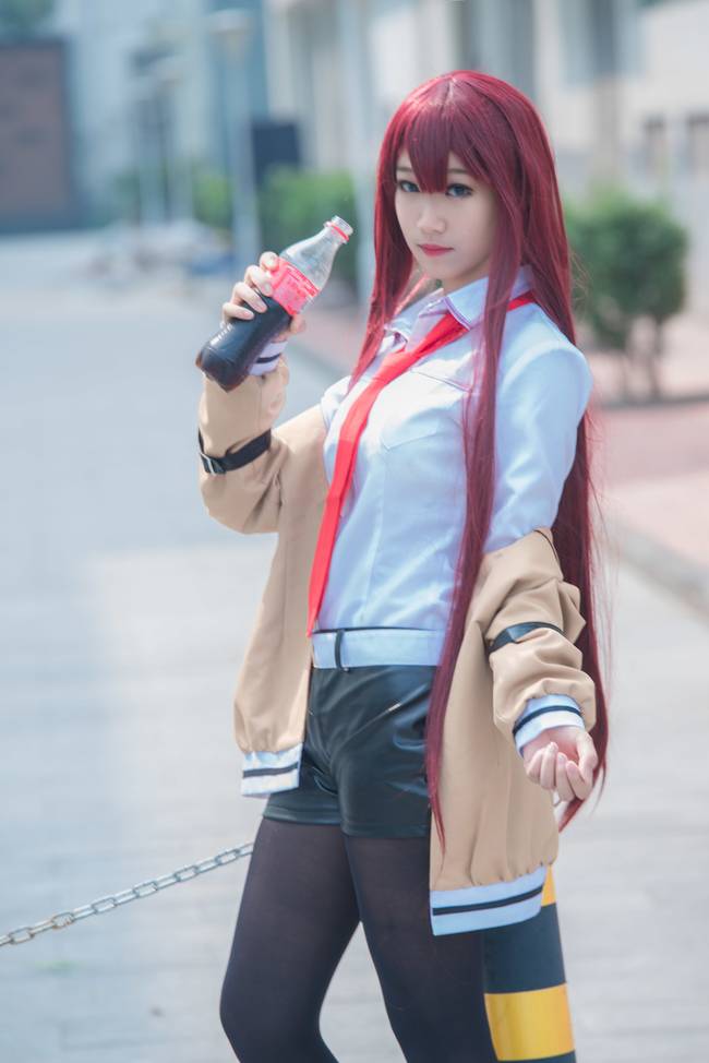 Cosplay福利/命运石之门牧濑红莉栖 御姐性感黑丝高跟美腿