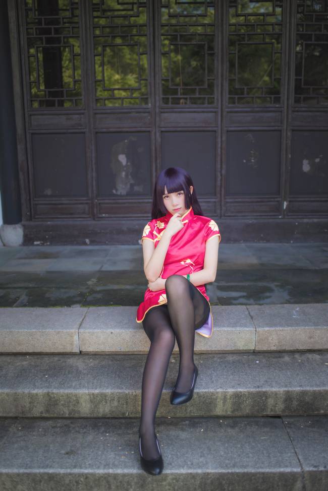 Cosplay福利/我的妹妹哪有这么可爱！五更琉璃黑丝美腿cos福利图片