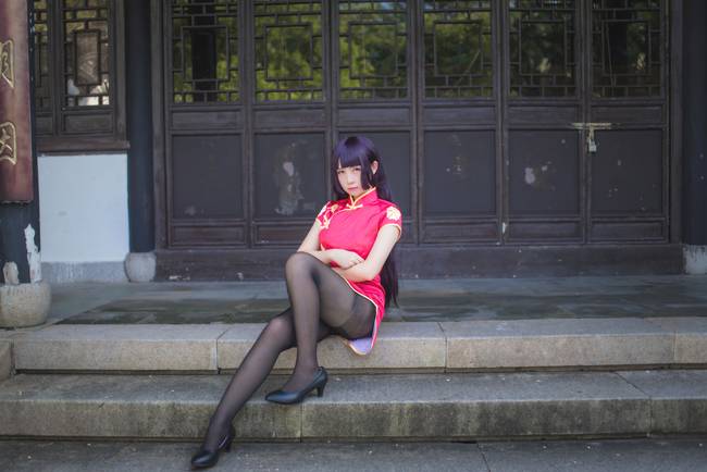 Cosplay福利/我的妹妹哪有这么可爱！五更琉璃黑丝美腿cos福利图片