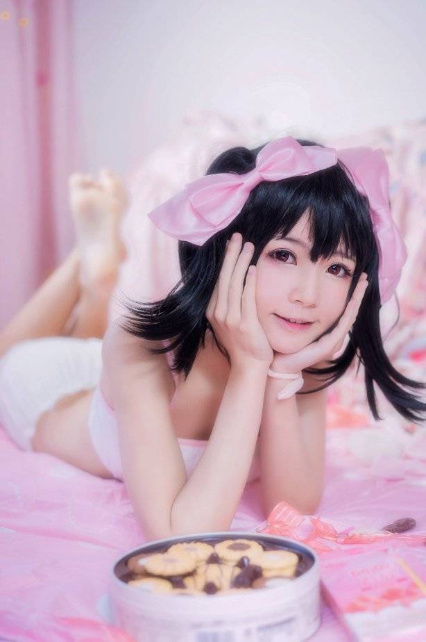 Cosplay福利/矢泽妮可 贫乳萝莉 裸足美少女 美腿控 宅男cos福利