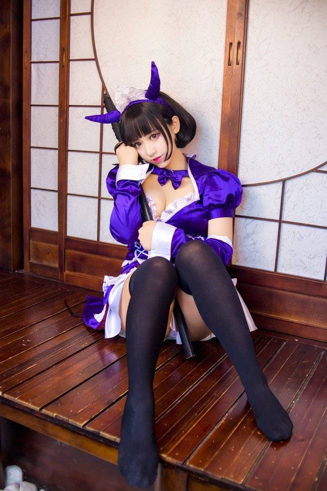 Cosplay福利/【腿控福利】妖刀少女黑丝长腿巨乳美女御姐cos福利