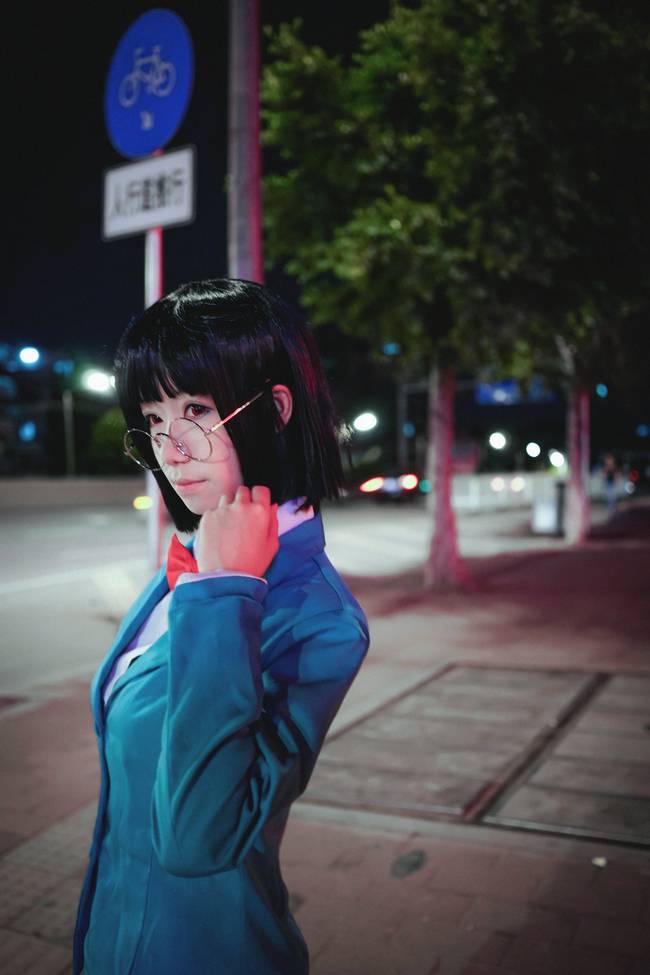 Cosplay福利/无头骑士异闻录 园原杏里 性感cos福利 眼镜娘制服