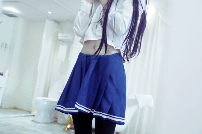 Cosplay福利/路人女主的养成方法 霞之丘诗羽 黑丝美腿cos福利