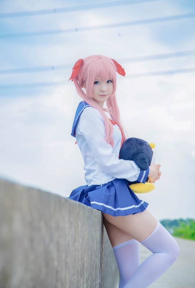 Cosplay福利/天才麻将少女原村和 萝莉白丝cos福利