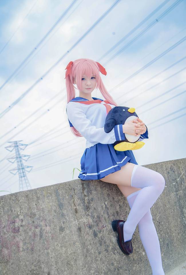 Cosplay福利/天才麻将少女原村和 萝莉白丝cos福利