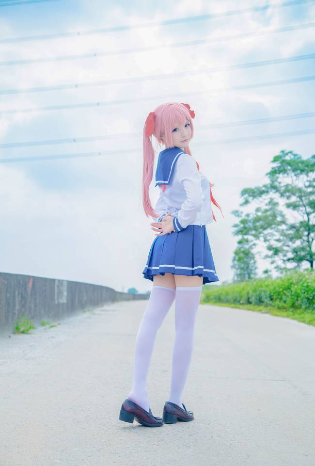 Cosplay福利/天才麻将少女原村和 萝莉白丝cos福利