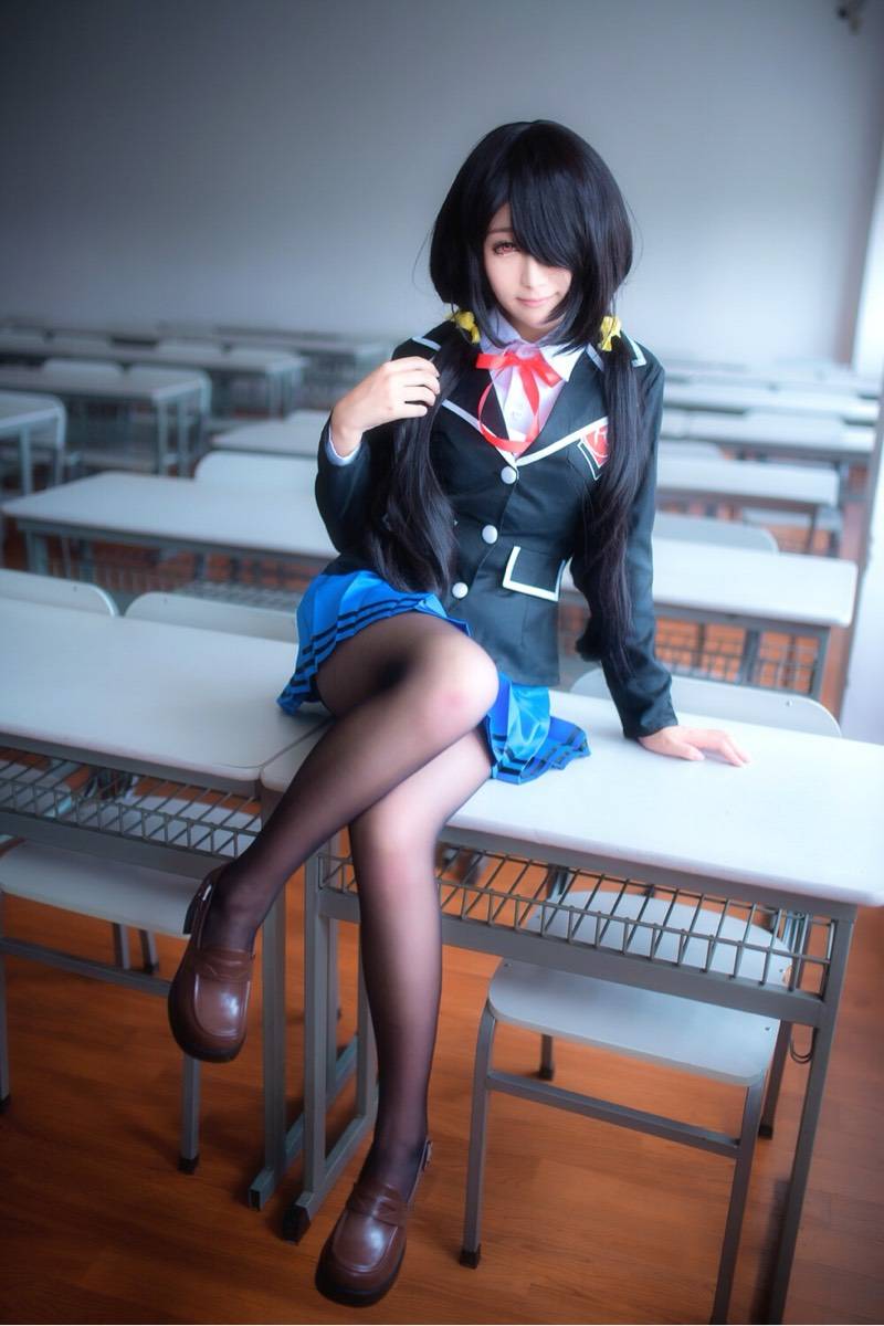 Cosplay福利/黑丝腿玩年绝对领域