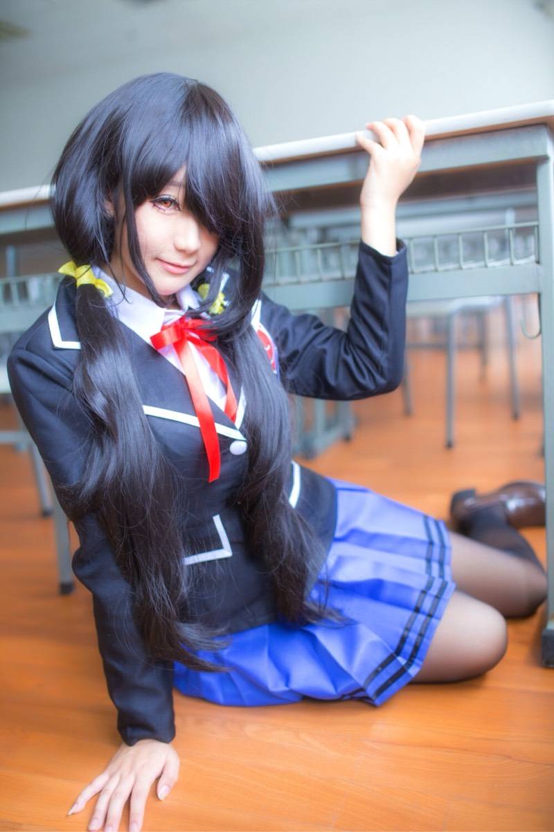 Cosplay福利/黑丝腿玩年绝对领域