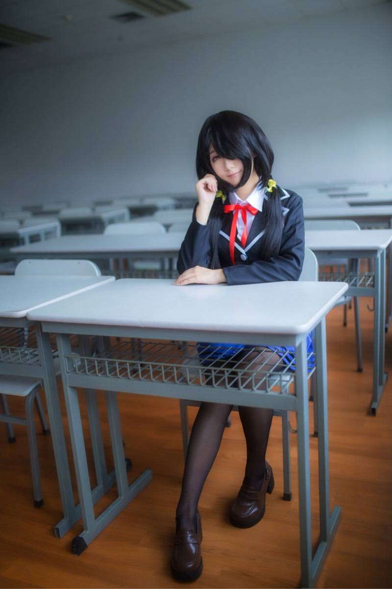 Cosplay福利/黑丝腿玩年绝对领域