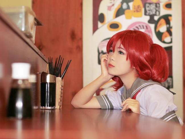 Cosplay福利/LoveLive!Sunshine!! 黑泽露比萝莉cos福利