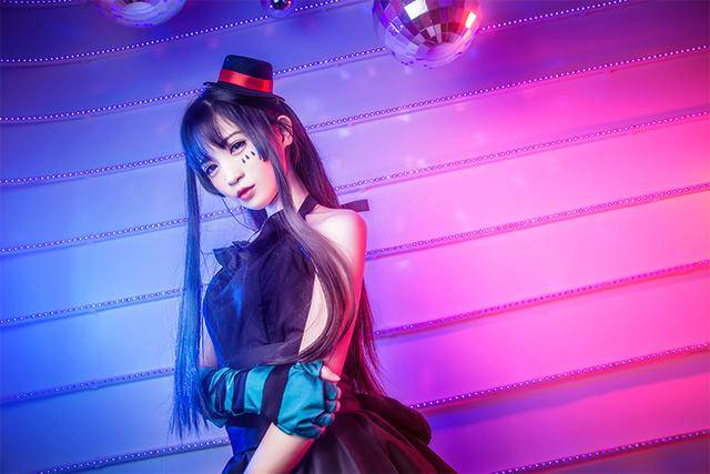 Cosplay福利/轻音少女秋山澪御姐 蓝丝Cosplay正片