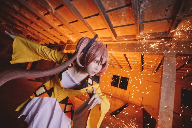 Cosplay福利/黑色子弹蓝原延珠萝莉cosplay图片