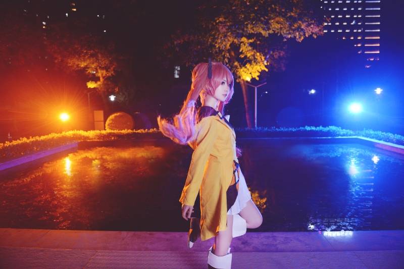 Cosplay福利/黑色子弹蓝原延珠萝莉cosplay图片