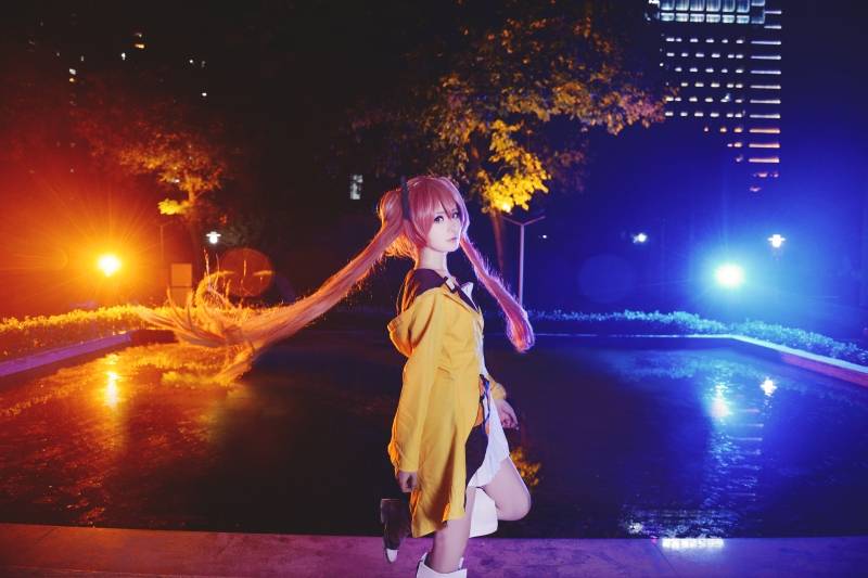 Cosplay福利/黑色子弹蓝原延珠萝莉cosplay图片