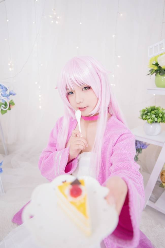 Cosplay福利/「K」 Neko雨乃雅日萝莉白丝福利COS图片