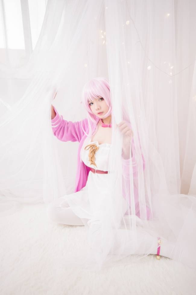Cosplay福利/「K」 Neko雨乃雅日萝莉白丝福利COS图片