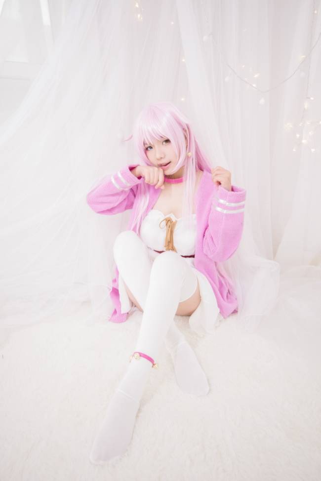 Cosplay福利/「K」 Neko雨乃雅日萝莉白丝福利COS图片