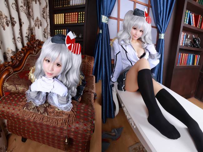 Cosplay福利/【腿控福利】舰队Collection 鹿岛黑丝性感cos福利