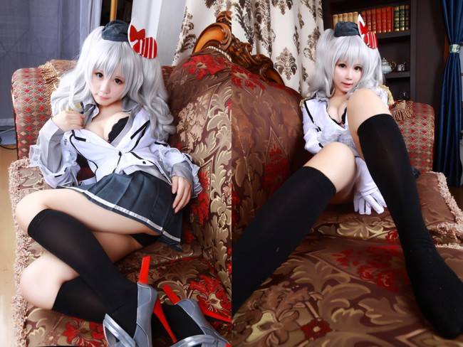 Cosplay福利/【腿控福利】舰队Collection 鹿岛黑丝性感cos福利