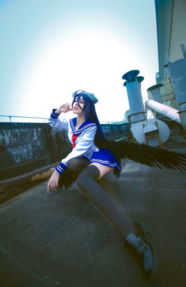 Cosplay福利/【腿控福利】Overlord 雅儿贝德性感黑丝cos福利