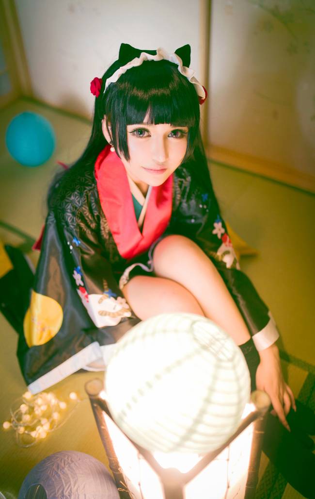 Cosplay福利/我的妹妹哪有这么可爱！ 五更琉璃和服cos福利