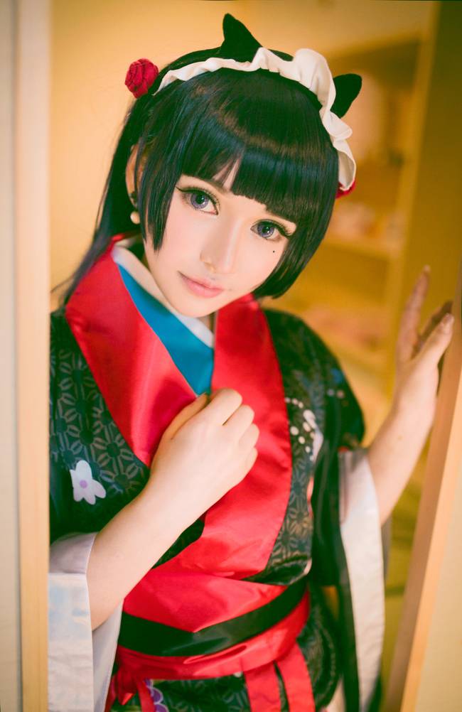 Cosplay福利/我的妹妹哪有这么可爱！ 五更琉璃和服cos福利