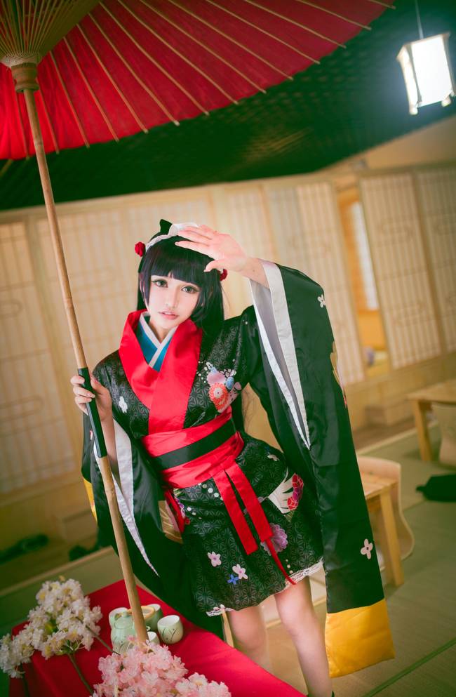 Cosplay福利/我的妹妹哪有这么可爱！ 五更琉璃和服cos福利