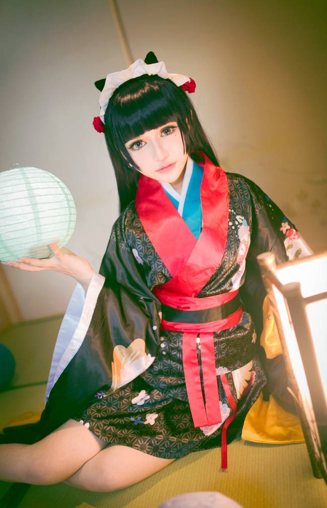 Cosplay福利/我的妹妹哪有这么可爱！ 五更琉璃和服cos福利